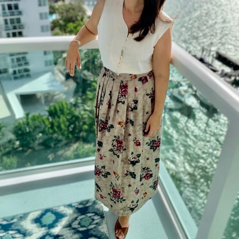 Flower skirt